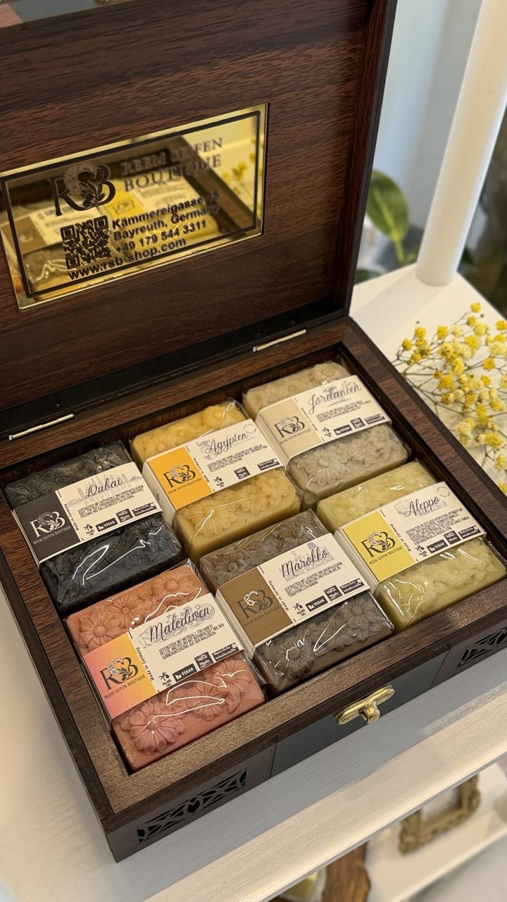 Goldene Abendswärme Box